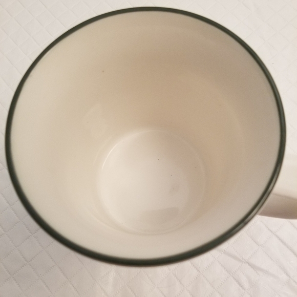 Pfaltzgraff Snow Village Santa Reindeer Christmas Coffee Mug Cup Good Condition - Picture 2 of 3